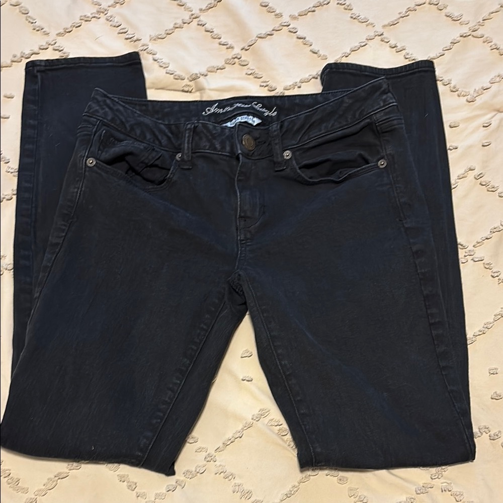 American Eagle Outfitters Women's Black Jeans